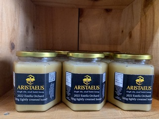 Aristaeus 2022 Estella orchard creamed honey 500g