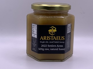 Aristaeus 2022 Settlers Arms honey 500g